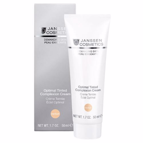 JANSSEN COSMETICS Optimal Tinted Complexion Cream SPF 10 Αντηλιακή Κρέμα Ημέρας με Χρώμα 50ml